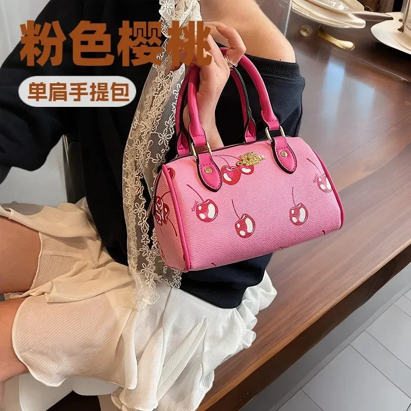 Women's Mini Boston Bucket Bag
