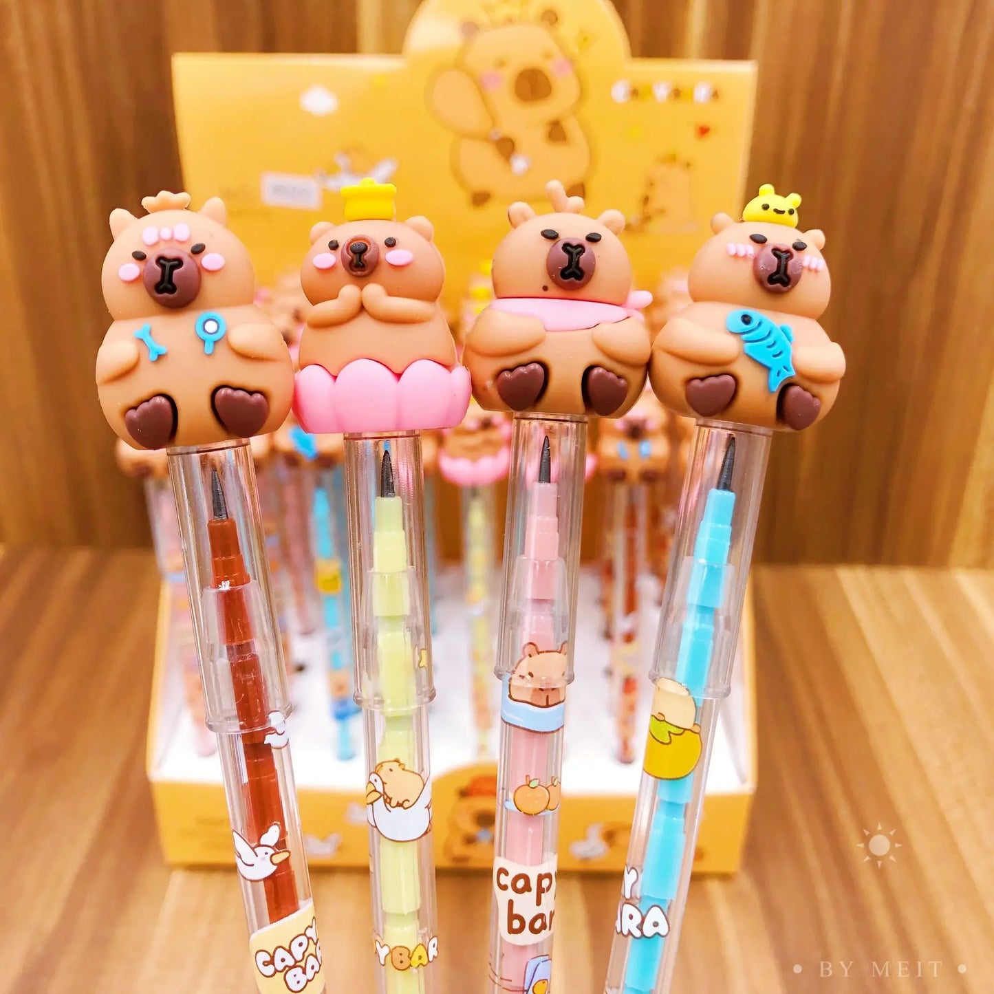 Learning Stationery Kawaii Kapibala Bullet Head Pencil