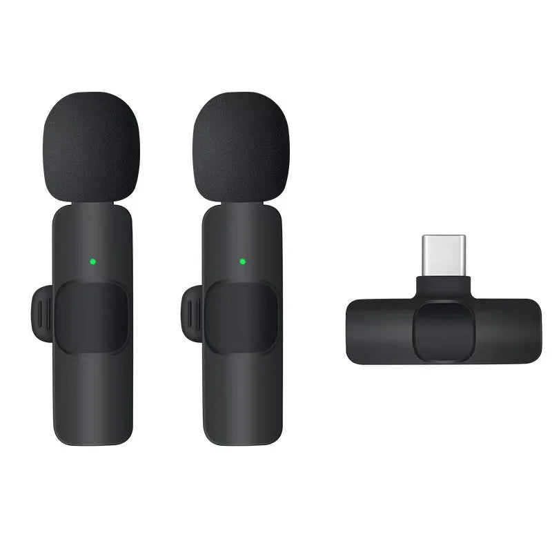 Wireless Lavalier Microphone Portable Mini