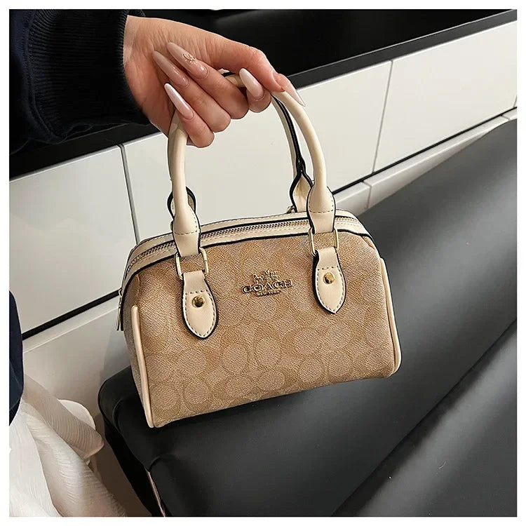 Women's Mini Boston Bucket Bag