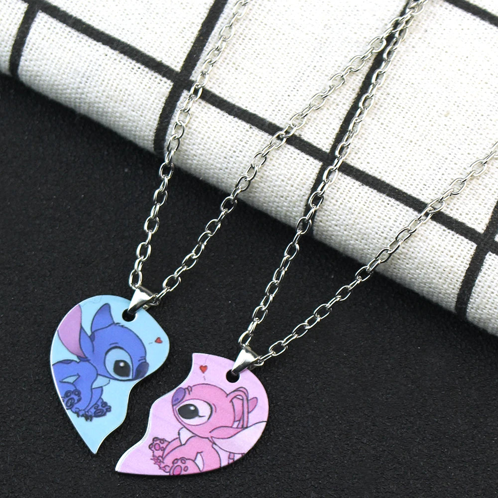 Lilo and Stitch Stainless Steels Pendant Necklace