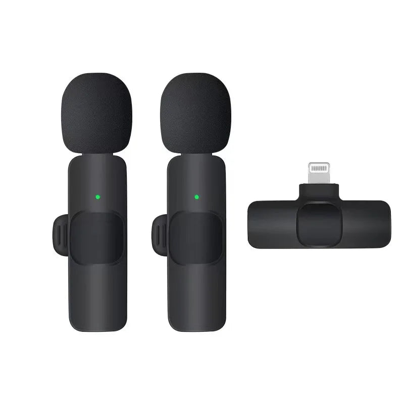 Wireless Lavalier Microphone Portable Mini