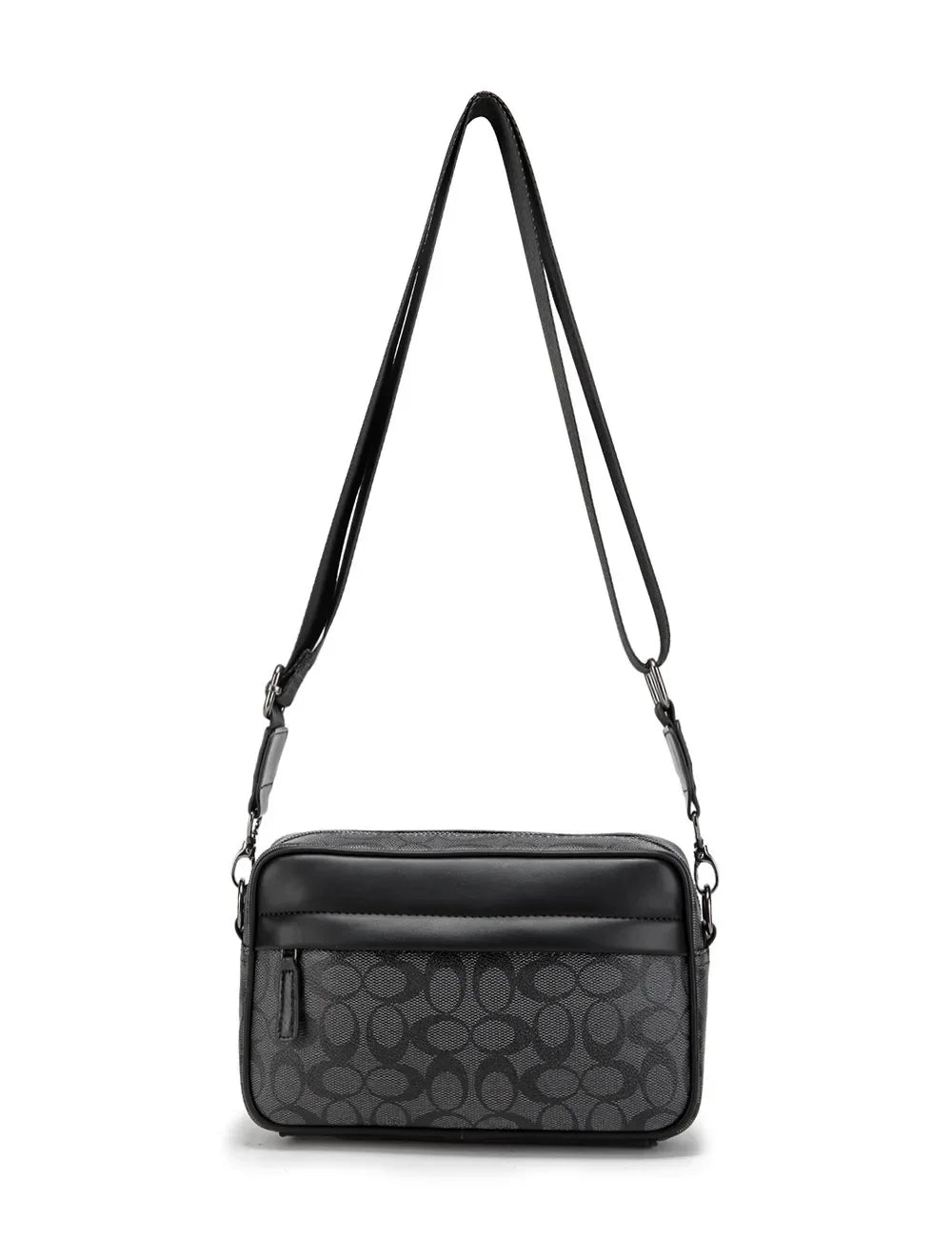 Men's Korean Multifunctional Printed Single Shoulder Messenger Bag