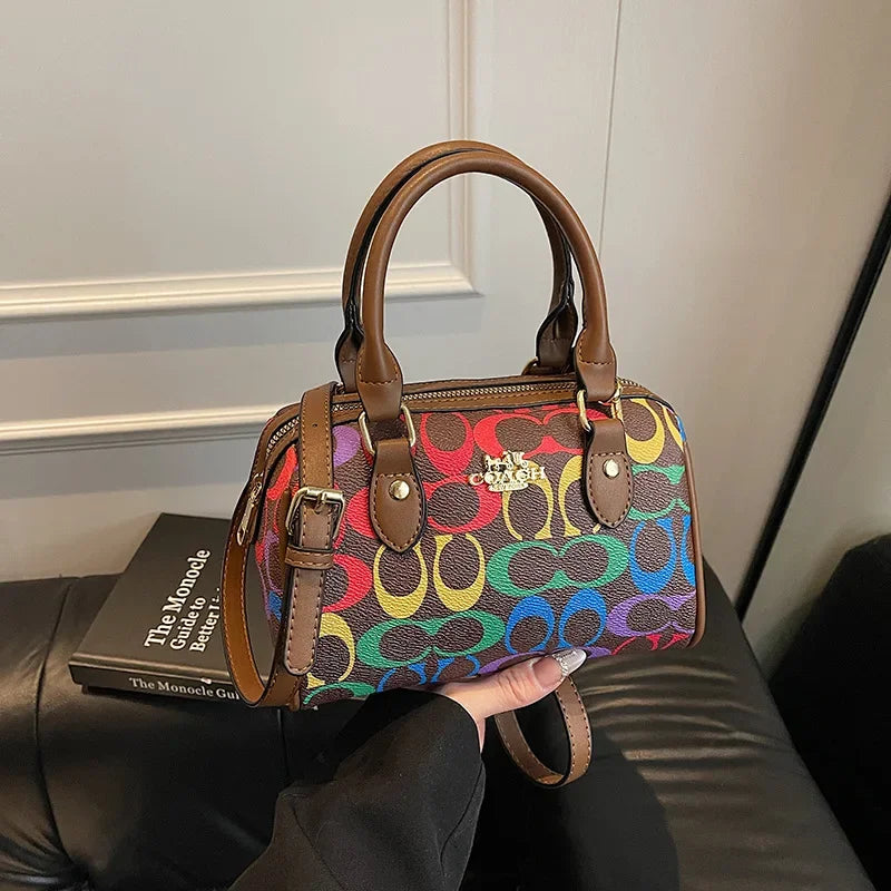 Women's Mini Boston Bucket Bag