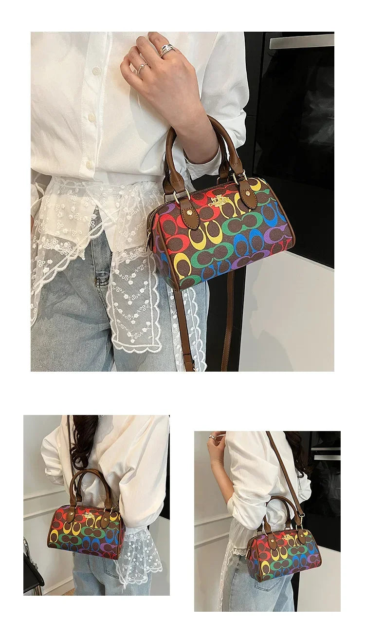 Women's Mini Boston Bucket Bag