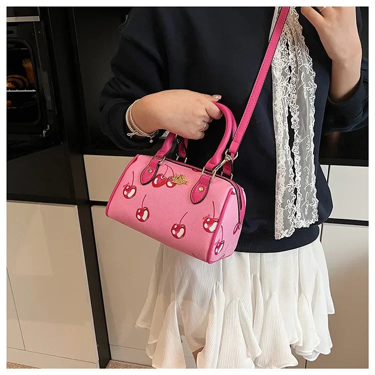Women's Mini Boston Bucket Bag