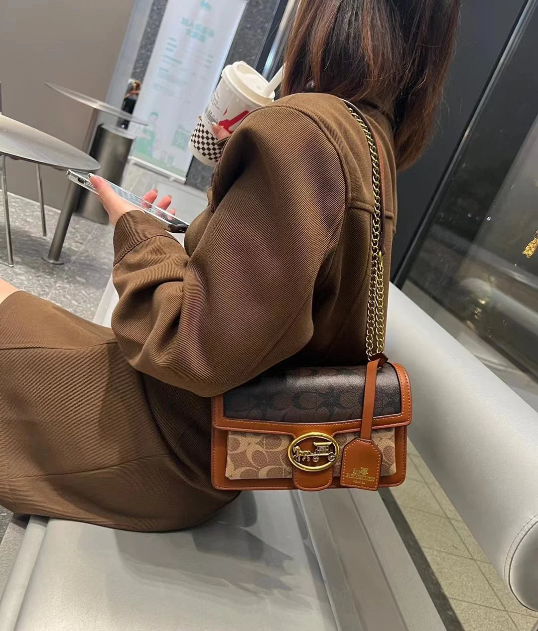 Light luxury women's bag inspired