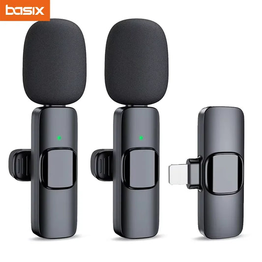 Wireless Lavalier Microphone Portable Mini