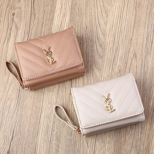 Women's wallet, fashionable and simple multi slot