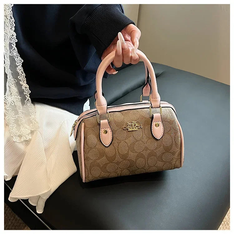 Women's Mini Boston Bucket Bag