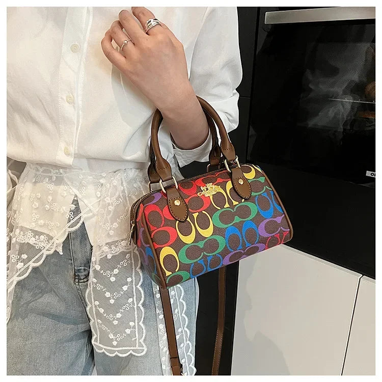 Women's Mini Boston Bucket Bag