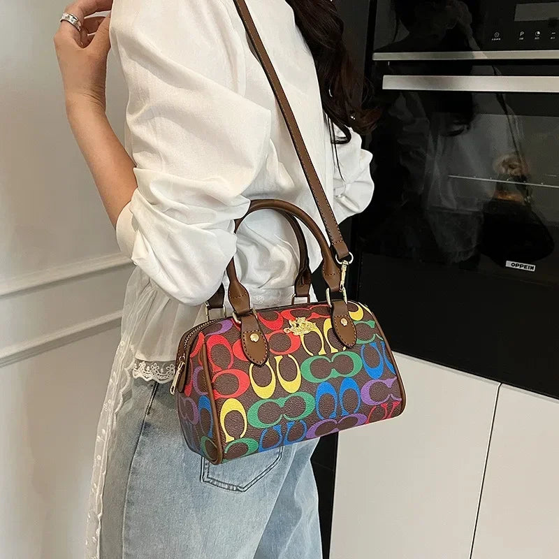 Women's Mini Boston Bucket Bag