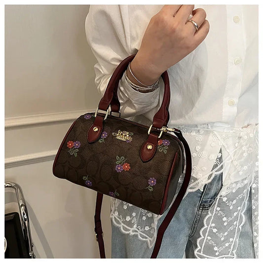 Women's Mini Boston Bucket Bag
