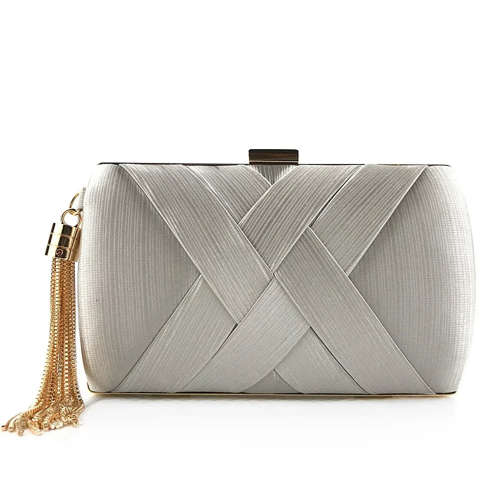 Fashion Women Bags Tassel Ladies Clutch Purse
