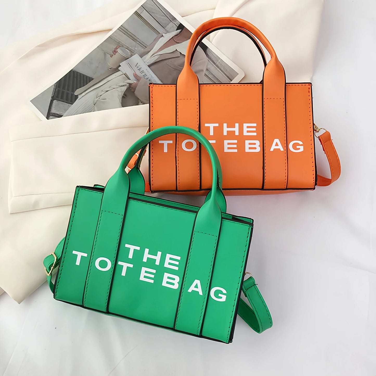 Vintage TOTE Crossbody Bag