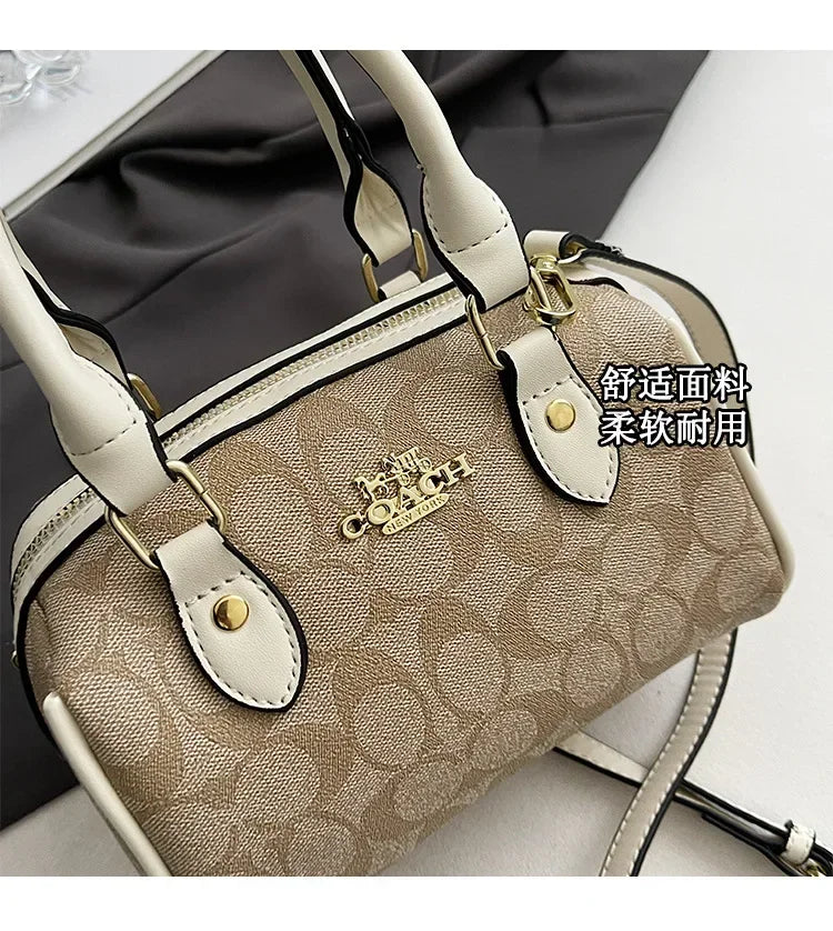 Women's Mini Boston Bucket Bag